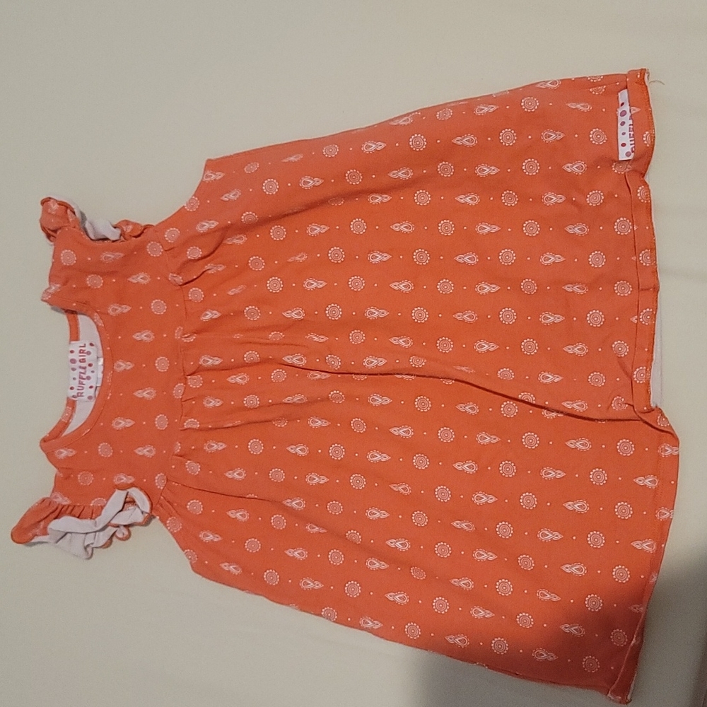Orange dress